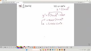 Lesson 8 - Chain Rule Examples