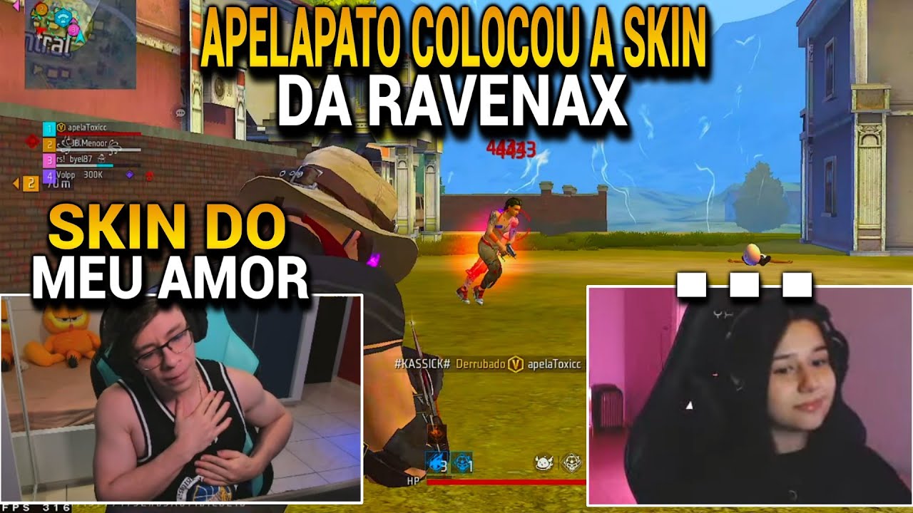 APELAPATO COLOCOU A SKIN DA RAVENAX E FEZ O IMPOSSÍVEL NESSA PARTIDA DO CS RANQUEADO