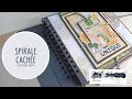 Tuto album spirale cache facile