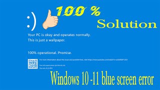 2023 How to Fix Blue Screen of Death Error in Windows 11