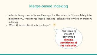 14 . Merged Based indexing for Index Construction in Information Retrieval System