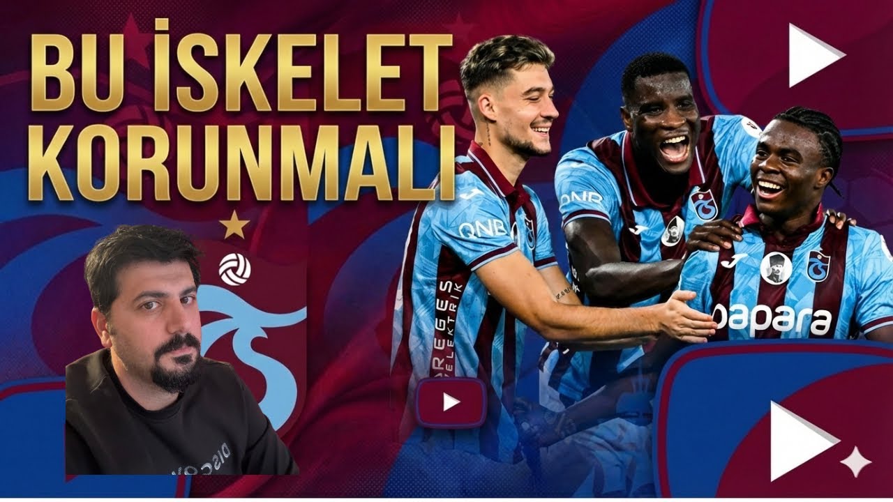 Trabzonspor'da Yol haritası! Kemik Kadro,Transferler ve Kritik Maç