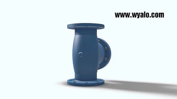 Check valve: Free 3D CAD model for Autodesk Inventor, Autocad and more.