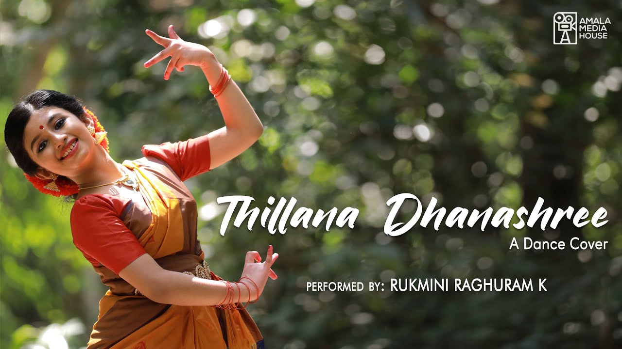 Thillana 20   Dhanashree  Bharatanatyam  Rukmini Raghuram K  Dance Cover