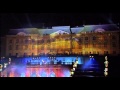 Грандиозное световое шоу на празднике закрытия фонтанов в Петергофе, "Ода Отечеству", 2012
