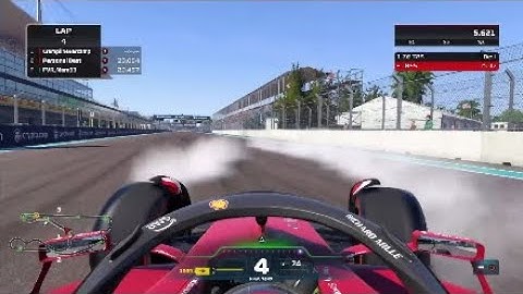 F1 22 Time Trial Miami Hotlap 1:26:783 + Setup (Controller)