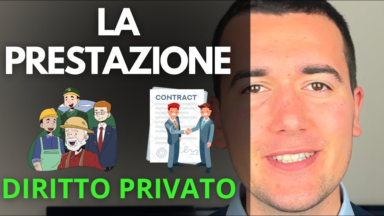 LA PRESTAZIONE 🤝 ⚖️ - Diritto Privato in 3 minuti