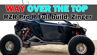 Zinger RZR Pro R Turbo 2 seater. Full walk through.