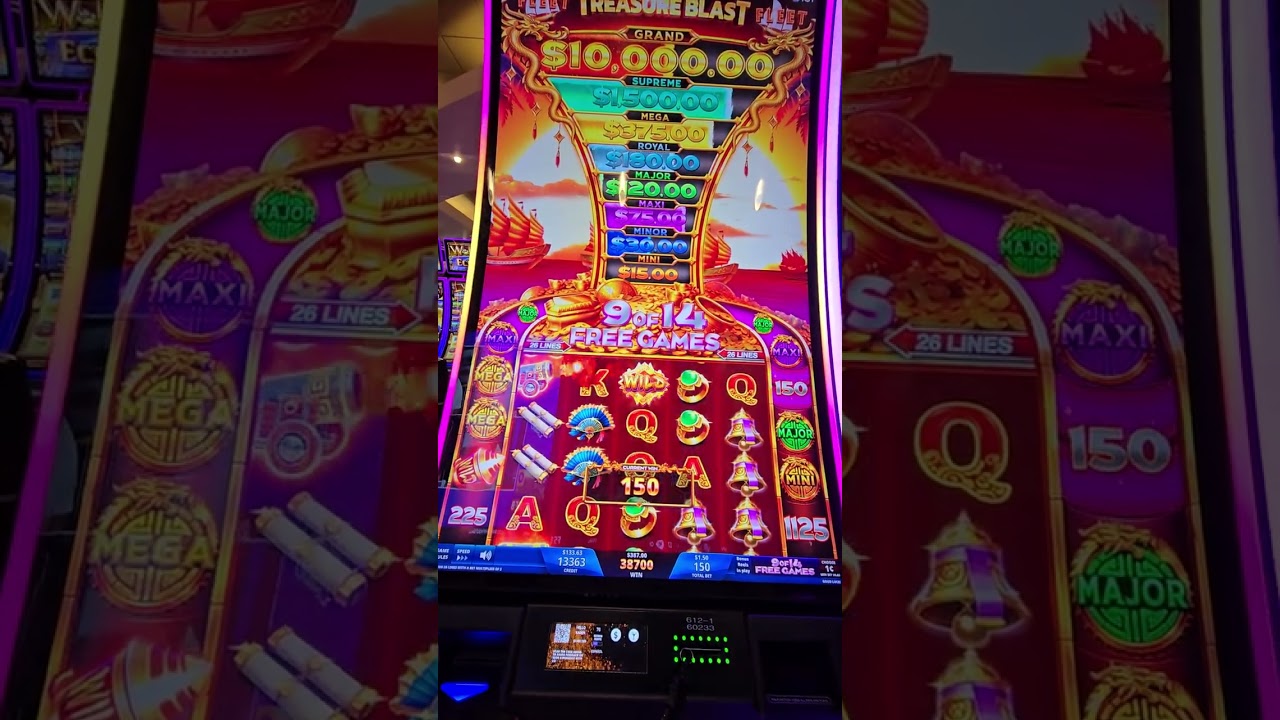 WHAT A WIN!! 💲On Treasure BLAST fleet slot!! Double pop 🎉 