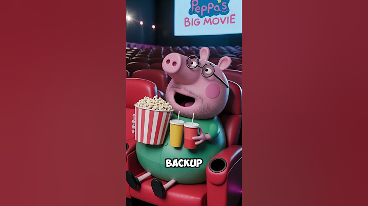 Peppa & Daddy Pig: Snack Attack at the Cinema! 🍿🎬 #peppapig #peppa