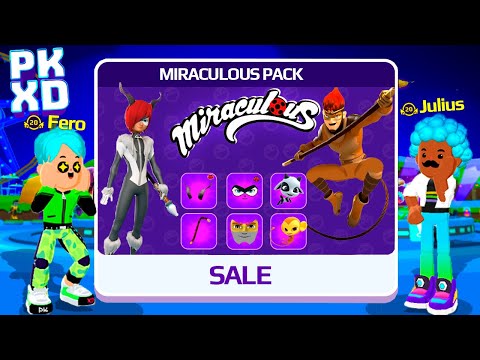 MIRACULOUS LADYBUG Lucky vs Unlucky PK XD Movie...