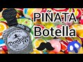 COMo hacer Una 🪅PIÑATA d BOTELLA🍾 d DON JULIO 🇲🇽 #DIY #fiestamexicana #vivamexico #fiestaspatrias