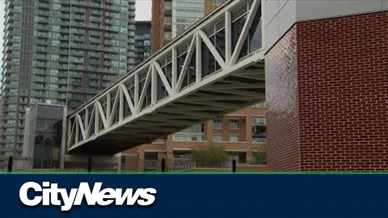 Mayor looking into repair delays at Liberty Village pedestrian bridge