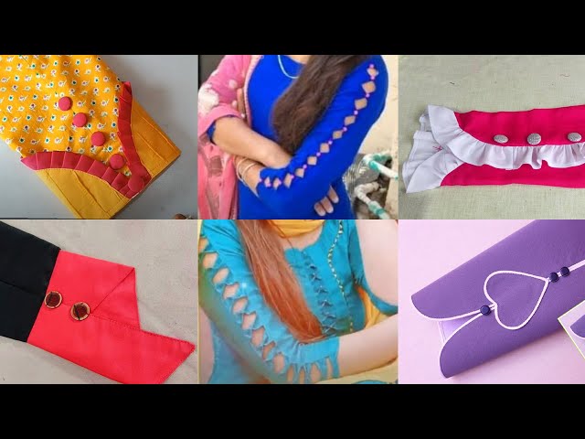 Top 44 sleeves design ideas | latest new sleeves designs for kurti kameez  and suits | Baju ke design - YouTube