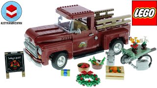 Lego Creator 10290 Pickup Truck - Lego Speed Build Review