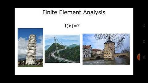 Basics of Finite Element Analysis with an application- FEA