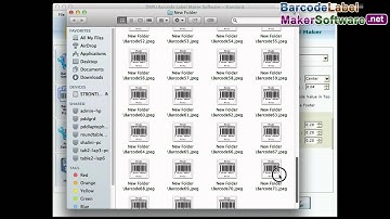 How to generate barcode labels on Mac machine using Mac Barcode Label Maker Software