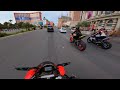 Riding to a las vegas bikemeet