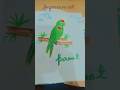 impressive art drawing parrot 🦜#barkhareel #drawing