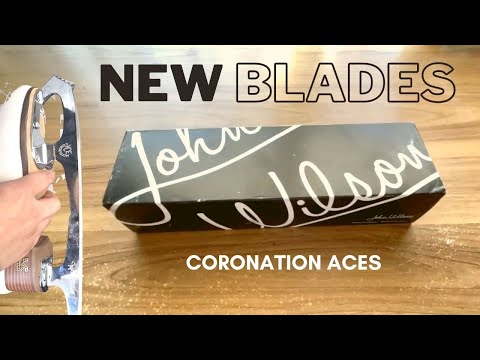 NEW BLADES! // Coronation Ace Unboxing & Attachment! | Adult Figure Skating Journey