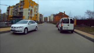 Киев, Виноградарь: Ул. Мостицкая - ул. С.Данченка - ул. Замковецкая - ул. Жашковская. Весна 2017