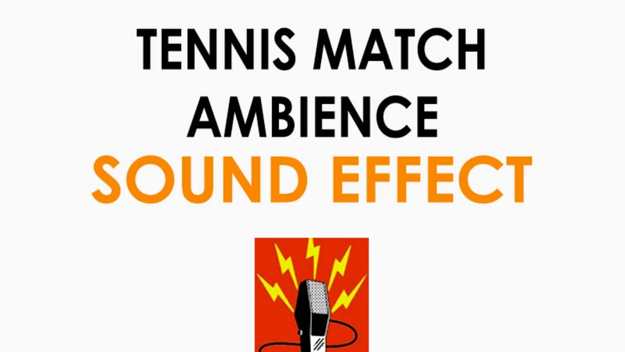 sound effects centereach ny Tennis Match Stadium Ambience Sound Effect ♪