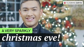 A Very Sparkly Christmas Eve!! - VLOGMAS Day 24 - ohitsROME