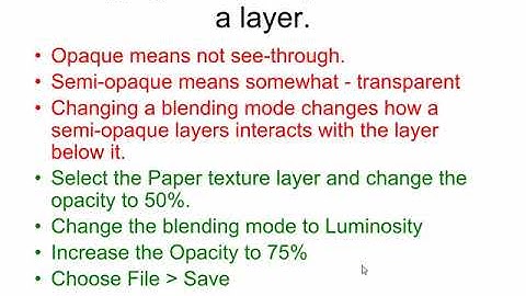 Photoshop Lesson 5 pt.2 Layers