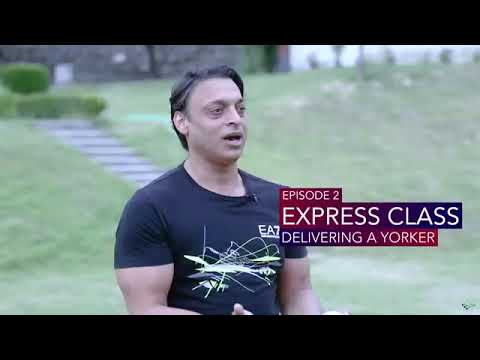 Shoaib Akhtar | How To Bowl A Yorker? | Express Class