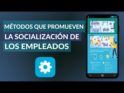 ¿Cuáles son los métodos para promover la SOCIALIZACIÓN de los empleados en organizaciones?