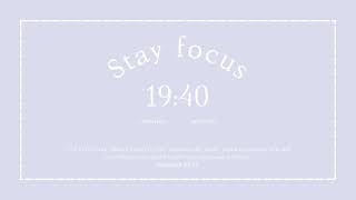 Celebrity Pomodoro Study + Christian Instrumental Music Profile