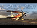 First flight in christen eagle ii w austin