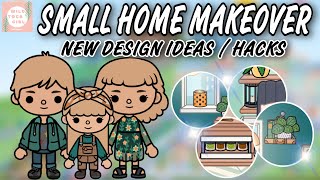SMALL HOME MAKEOVER  NEW DESIGN IDEAS / HACKS ? TOCA BOCA 