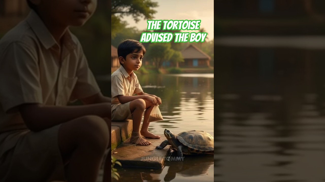 ​"The Turtle advised the boy" 