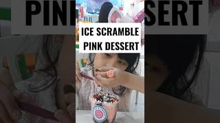 Ice Scramble Pink Dessert at Nepo Mall Angeles Pampanga @nepomallangeles1757