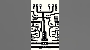 PCB design and layout diagram circuit amplifier and tone control
