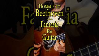 Homage To Beethoven - Fantasia For Guitar #beethoven #guitar #music #classicalguitar