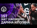 ДАРИНА И ПОЛИНА ✪ 1ST PLACE ✪ DUET JUNIORS PRO ✪ RDC22 Project818 Russian Dance Festival 2022 ✪