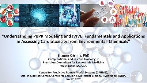 Webinar 27 - Understanding PBPK Modeling and IVIVE: Fundamentals and Applications