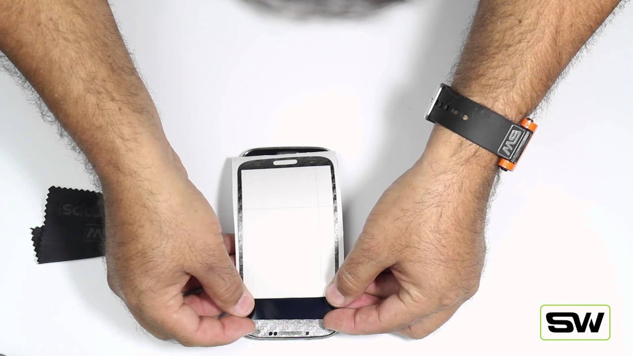 Slickwraps for Galaxy S4 Installation