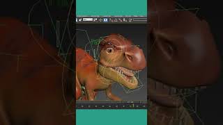 A Good Rig Makes It Easy To Animate The 3D Model! #shorts