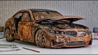 Restoring an Abandoned BMW M3 Competition Toy Car | Complete Restoration & Rebuild