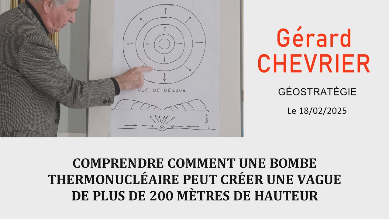 COMPRENDRE COMMENT UNE BOMBE THERMONUCLEAIRE PEUT CRÉER UNE VAGUE DE PLUS DE 200 MÈTRES DE HAUTEUR