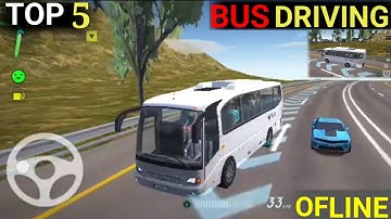 Top 5 Realistic Bus Simulator Games For Android & iOS 2023। (Dont Miss This)।।