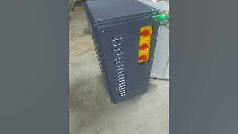 30 KVA Air Cooled Servo Voltage Stabilizer