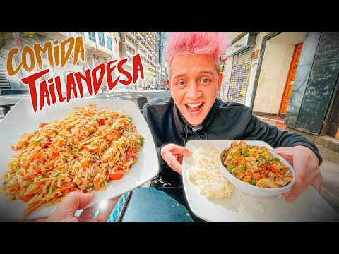 PROBAMOS COMIDA TAILANDESA🍜 Y SALE MAL😰