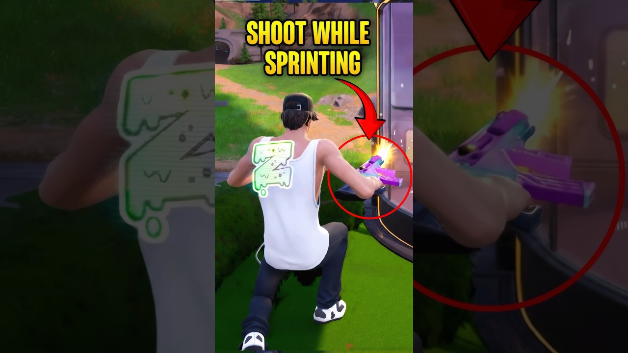 Секретный способ стрелять на бегу 💀 