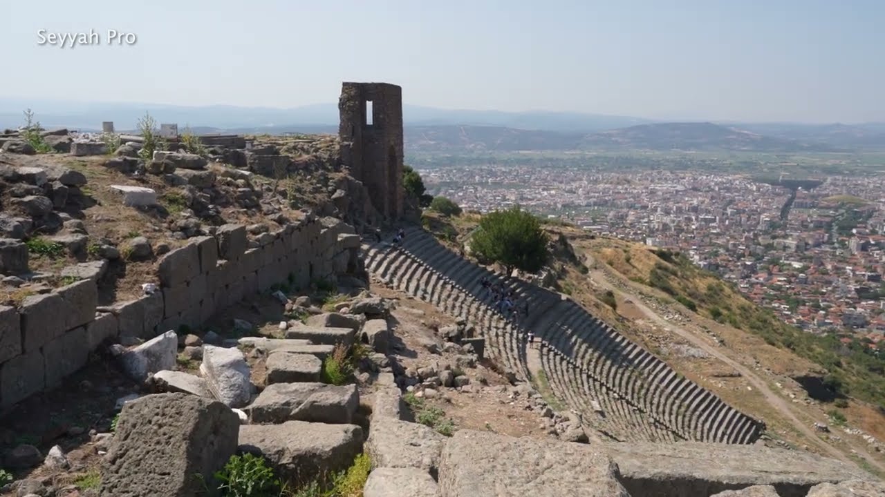 Pergamon’un Gizemli Yapıları ve Arkeolojik Hazineleri 4K Pro Çekim | Bergama - İzmir