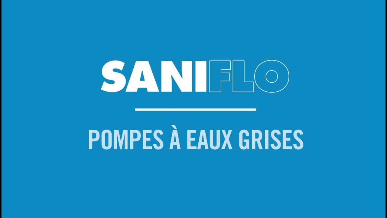 Pompe pour eaux grises Sanivite de SFA SANIFLO