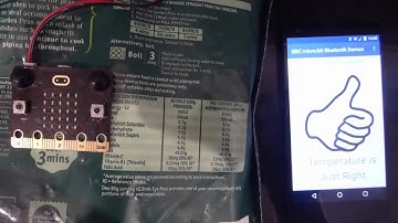 BBC micro:bit Bluetooth Temperature Alarm